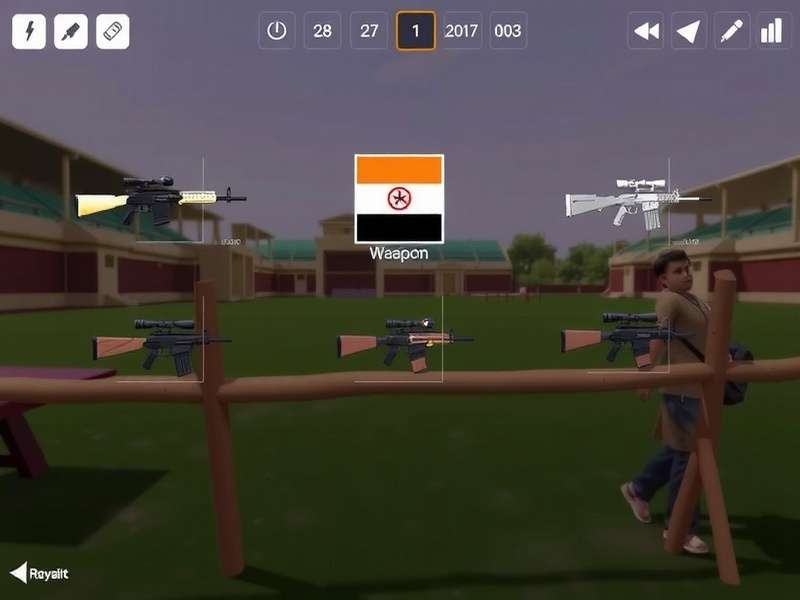 Unique Indian weapons in HBR Hindustan BR Weapon Selection Screen